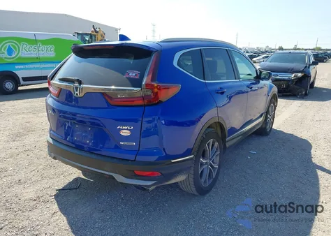 2020 Honda Cr-V Awd Touring z USA, uszkodzony, nr VIN 7FARW2H9XLE009884